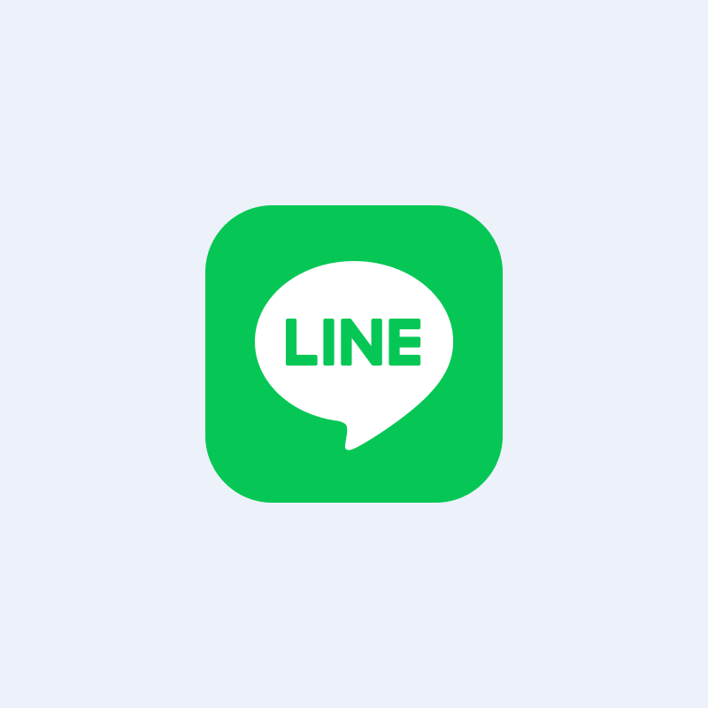 LINE公式アカウントのイラスト